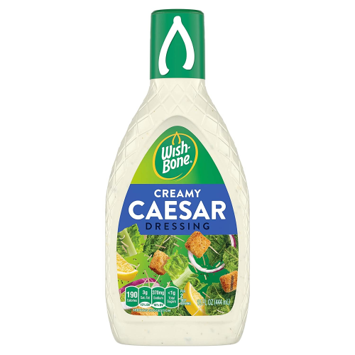 Wishbone Creamy Caesar Salad Dressing 15oz