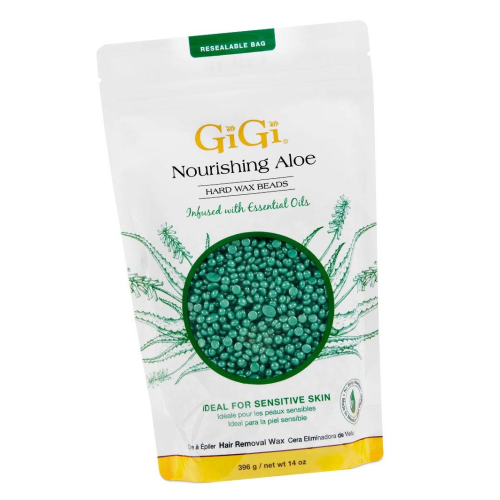 GiGi Nourishing Aloe Hard Wax Beads 14 oz.