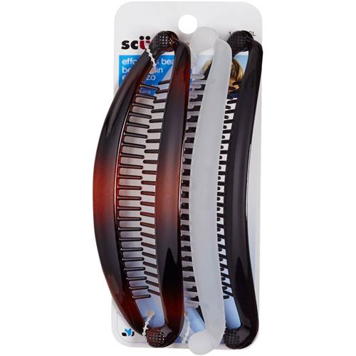 Scunci 3pk Flat Banana Combs