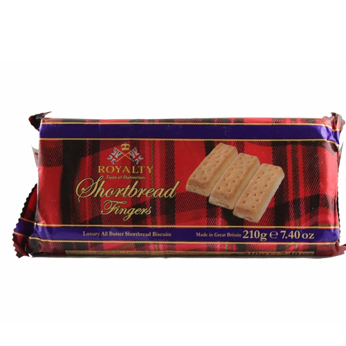 Royalty Shortbread Fingers 210 g