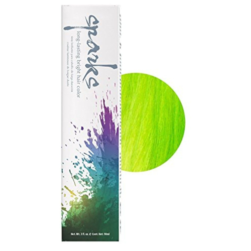 Sparks Permanent Hair Color - Key Lime