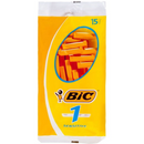 Bic Sensitive Shaver Single Blade 15's