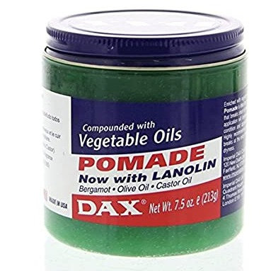 Dax Vegetable Oil Pomade With Lanolin & Bergomot - 7.5 Ounces