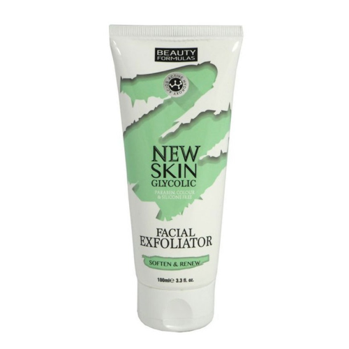 Beauty Formulas - Facial Scrub New Skin Glycolic