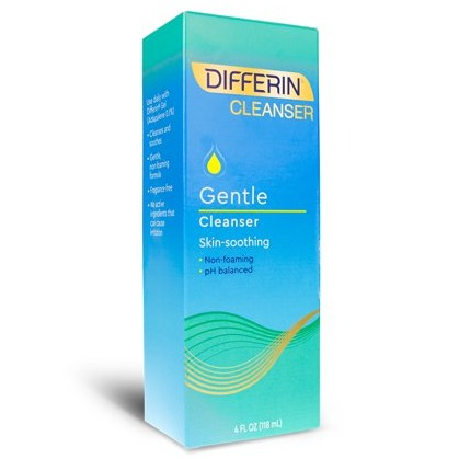 Differin Gentle Cleanser for Sensitive Skin, 4oz