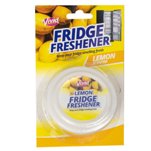 Vivid Lemon Fridge Freshener With Clip Strip