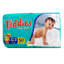Teddies Cloth Touch Jumbo Diaper - 50 Count