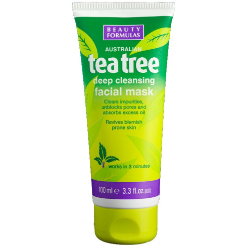 Beauty Formulas - Tea Tree Deep Cleansing Mask 100ml