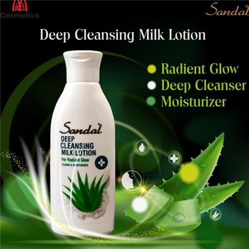 Sandal Deep Cleansing Milk Lotion - 100ml