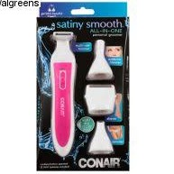 Conair Satiny Smooth Corded/Cordless Ladies All-in-One Wet/Dry Personal Groomer