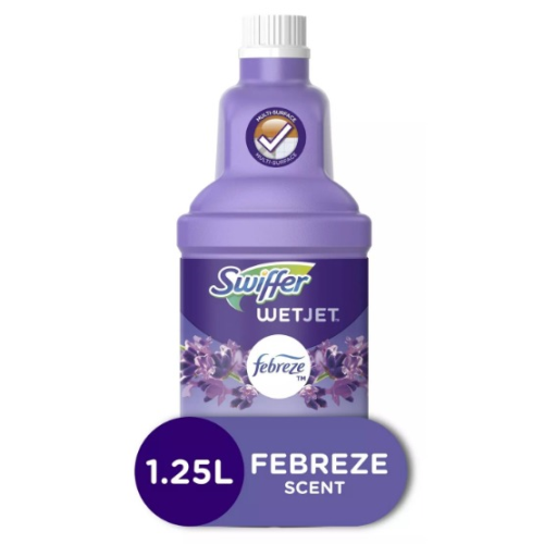 Swiffer WetJet Liquid Refills, Lavender Vanilla & Comfort 1.25L