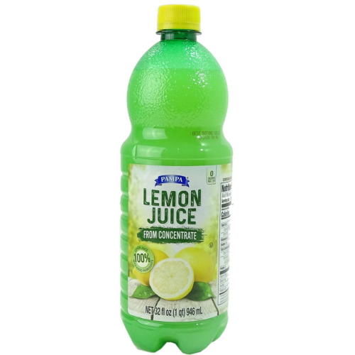 Pampa Concentrated Lemon Juice 32oz