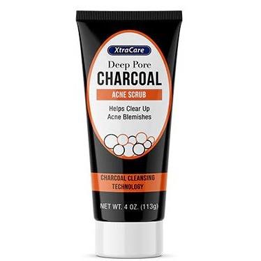 Xtra Care Charcoal Acne Scrub 4 oz