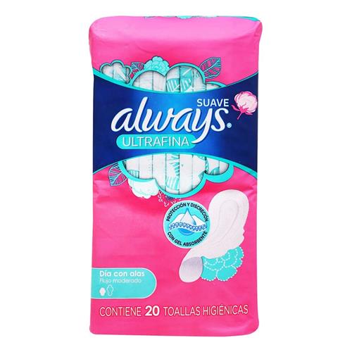 Always Ultra Invisible For Moderate Flow 20 Econo Pack