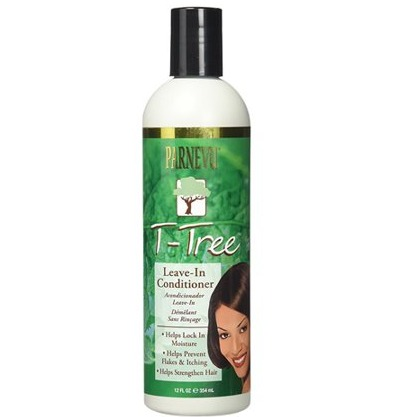 Parnevu Tea-Tree Leave-in Conditioner For Strengthen Hair, 12 oz