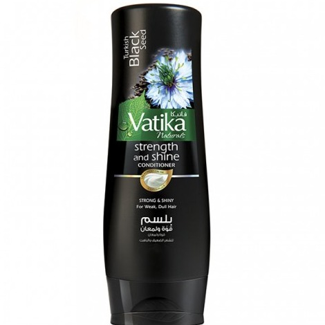 Vatika Naturals Strength & Shine With Turkish Black Seed For Weak, Dull Hair 400ml