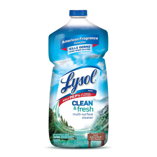 Lysol Clean & Fresh Multi-Surface Cleaner, Cool Adirondack Air, 40oz