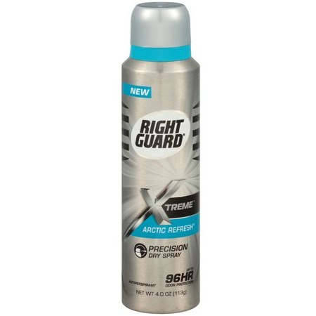 Right Guard Xtreme Antiperspirant Deodorant Dry Spray, Arctic Refresh Precision
