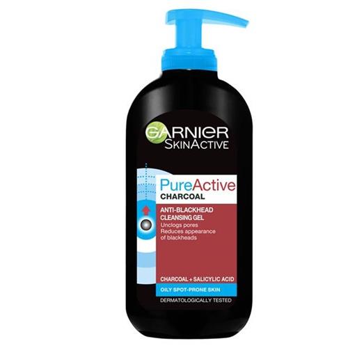 Garnier Pure Active Intensive Charcoal Gel Wash 200 ml