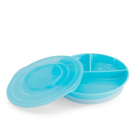 Twistshake Divided Plate & Lid 6m+ BPA Free