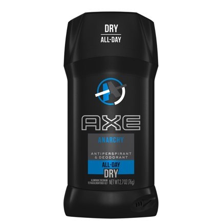 Axe Anarchy For Him Antiperspirant Deodorant Stick for Men, 2.7 oz