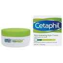 Cetaphil Rich Hydrating Night Cream with Hyaluronic Acid, 1.7 Ounce