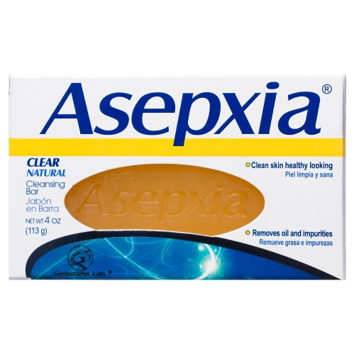 Asepxia Clear Natural Cleansing Bar, 4 oz