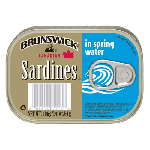 Brunswick Sardine Fillets 106g