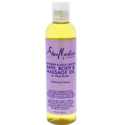 SHEA MOISTURE BATH, BODY AND MASSAGE OIL 8OZ