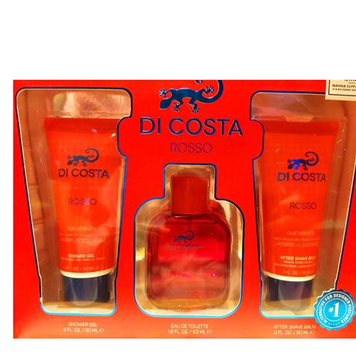 Di Costa Rosso 3 Pc Men Gift Set