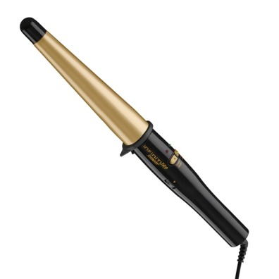 InfinitiPRO by Conair Gold Tourmaline Ceramic 1 1/4 inch to 3/4inch Curling Wand