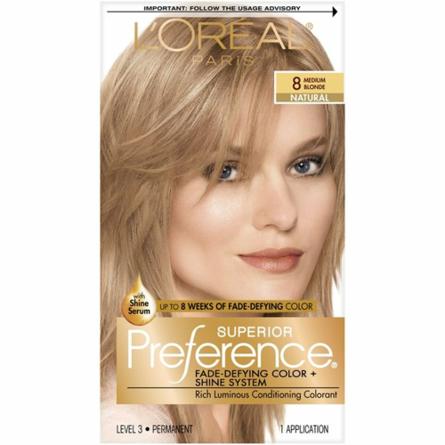 L'Oreal Paris Superior Preference Fade-Defying + Shine Permanent Hair Color