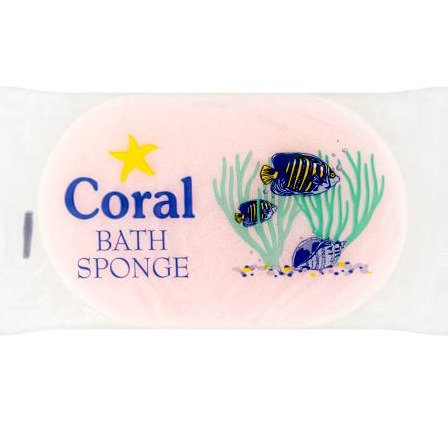 CORAL BATH SPONGE - PINK