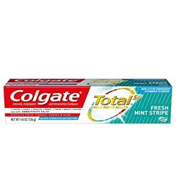 Colgate Total Fresh Mint Stripe Gel Toothpaste - 4.8oz