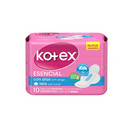Kotex Esencial Heavy Flow 10's Wlth Aloe