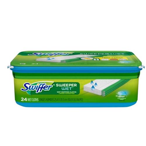 Swiffer Sweeper Wet Open-Window Fresh Mopping Pad Refills 24 ct Box