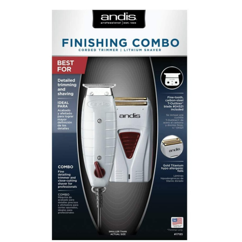 ANDIS FINISHING COMBO CORDED TRIMMER