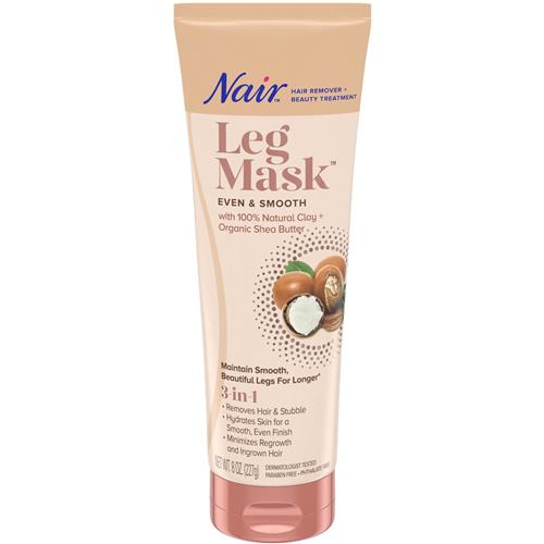 Nair Hair Remover & Beauty Treatment, Leg Mask, 8 Ounce