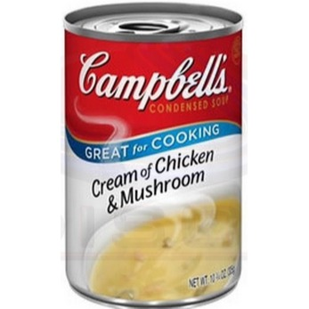 Campbell's Condensed Soup - Cream Of Chicken & Mushroom