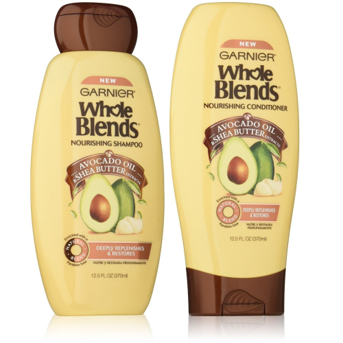 Garnier Whole Blends Nourishing Avocado Shea Shampoo and Conditioner 12.5oz