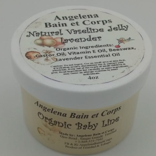 Angelena Bain Natural Vaseline Jelly Lavender