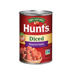 Hunt's Diced Tomatoes with Roasted Garlic, 14.5 Ounce