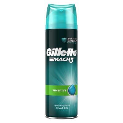 Gillette Mach 3 Sensitive Shaving Gel 200ml