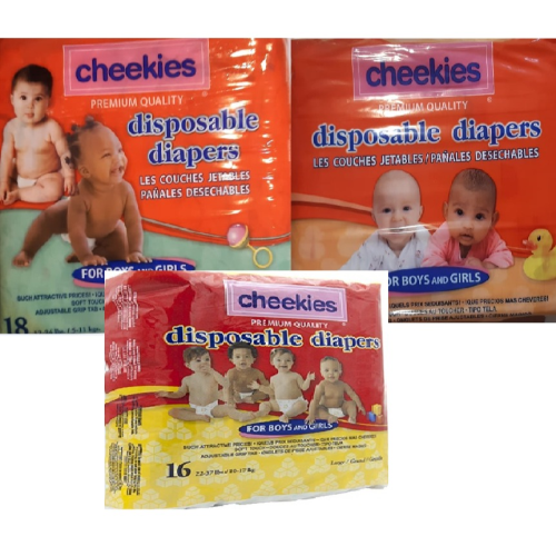 CHEEKIES DISPOSABLE DIAPERS