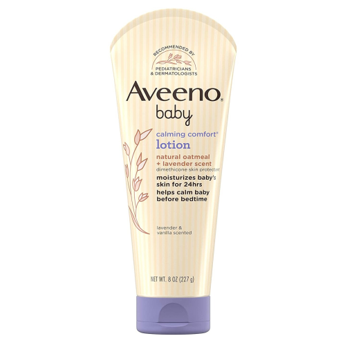 Aveeno Baby Calming Comfort Moisturizing Lotion with Relaxing Lavender & Vanilla Scents 8 fl. oz - SAVE $8.00