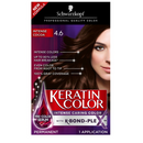 Schwarzkopf Keratin Color Permanent Hair Color Cream, 4.6 Intense Cocoa