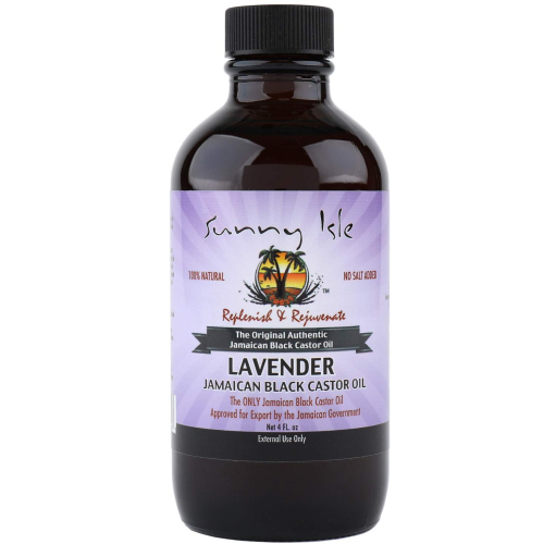 Sunny Isle Jamaican Lavender Black Castor Oil 4OZ