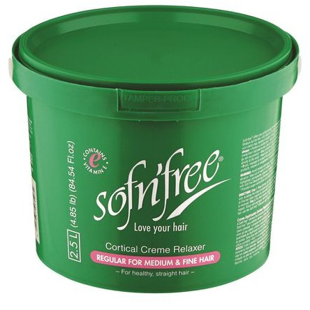 Sofn'free Cortical Regular Creme Relaxer - 2.5kg