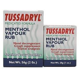 Tussadryl Menthol Vapour Rub