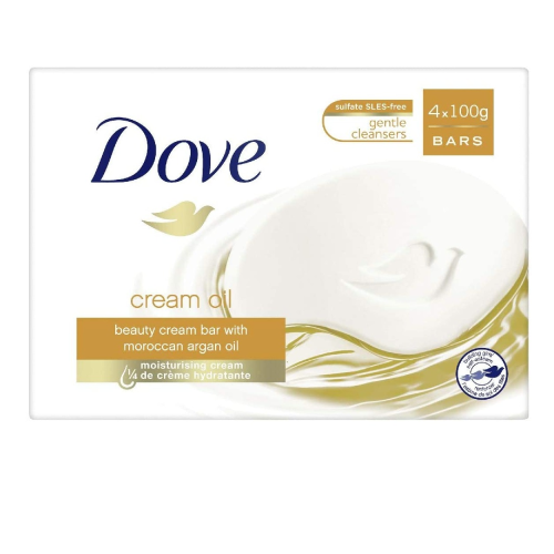 Dove Cream Oil 4 Pack 100G